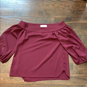 Amanda Uprichard blouse! 2 wears!